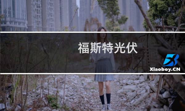 福斯特光伏