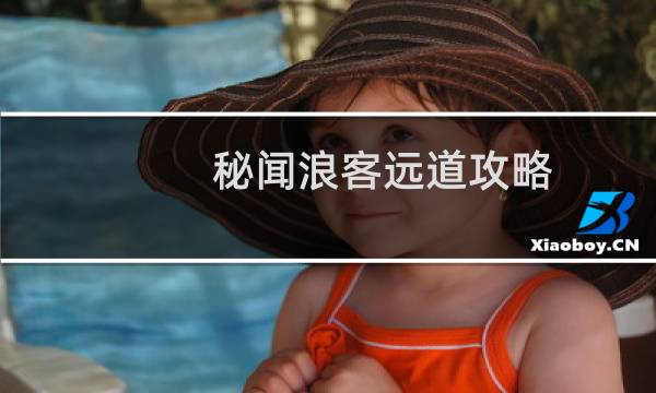 秘闻浪客远道攻略