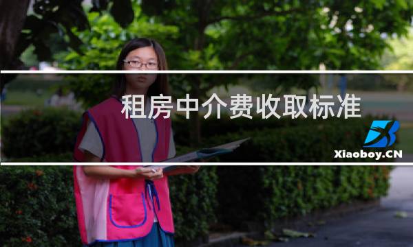 租房中介费收取标准
