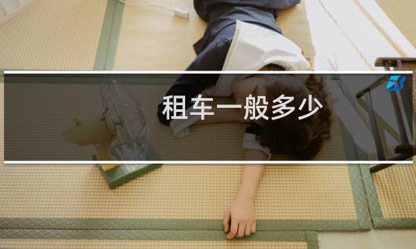 租车一般多少