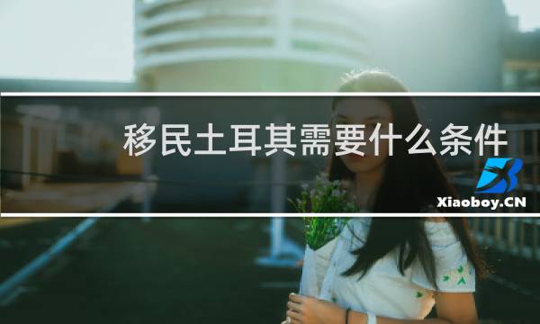 移民土耳其需要什么条件