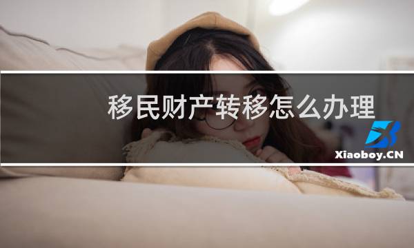 移民财产转移怎么办理