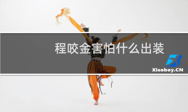 程咬金害怕什么出装
