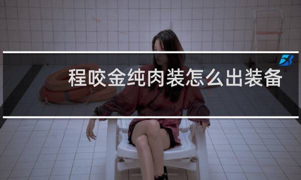 程咬金纯肉装怎么出装备