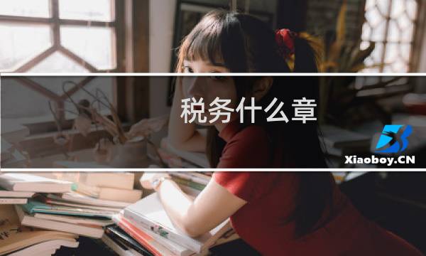 税务什么章