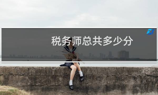 税务师总共多少分