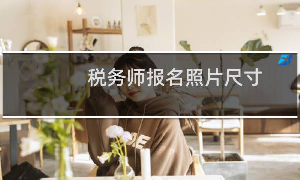 税务师报名照片尺寸