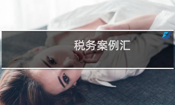 税务案例汇