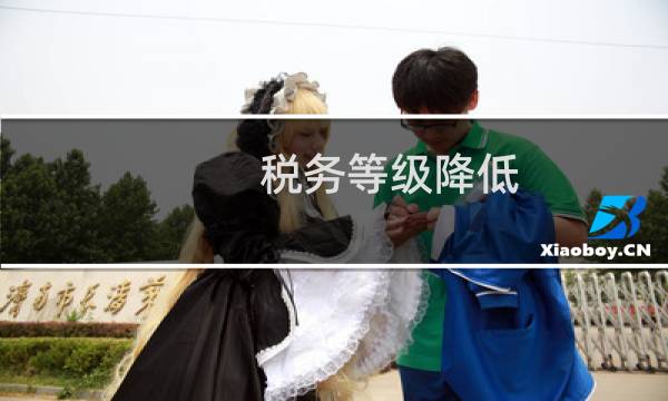 税务等级降低