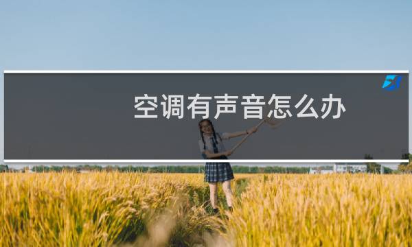 空调有声音怎么办