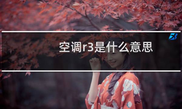 空调r3是什么意思