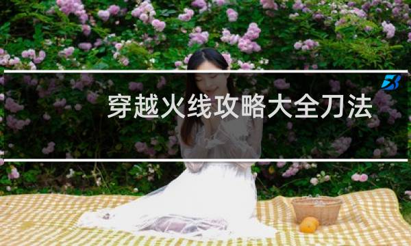 穿越火线攻略大全刀法