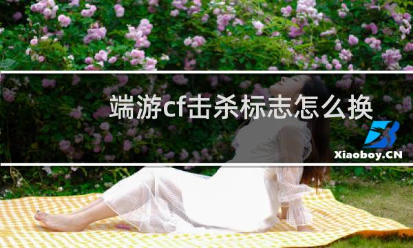 端游cf击杀标志怎么换