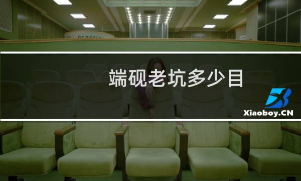 端砚老坑多少目