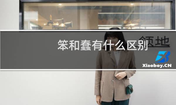 笨和蠢有什么区别