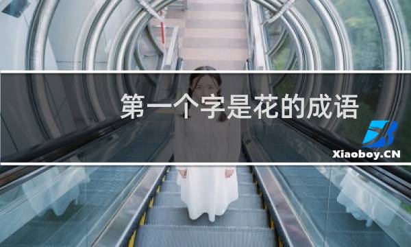 第一个字是花的成语