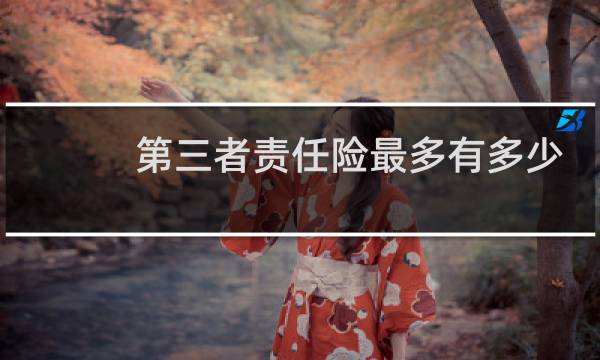 第三者责任险最多有多少