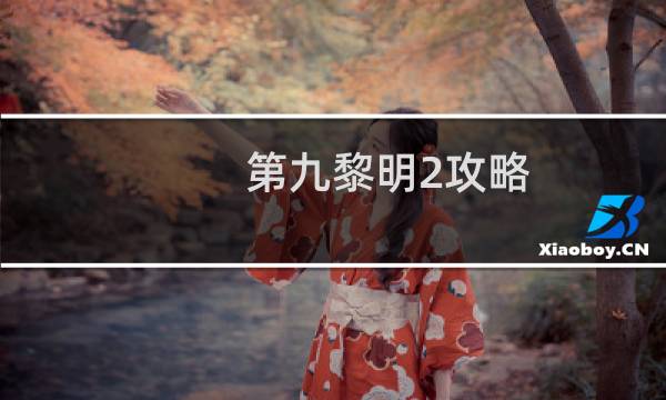 第九黎明2攻略