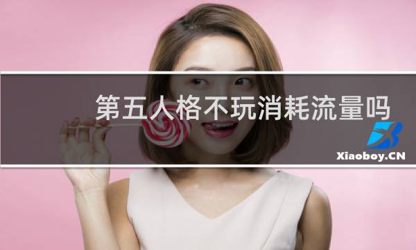 第五人格不玩消耗流量吗