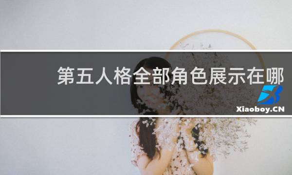 第五人格全部角色展示在哪