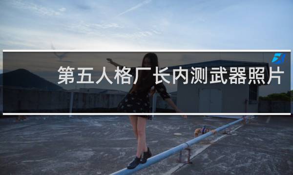 第五人格厂长内测武器照片