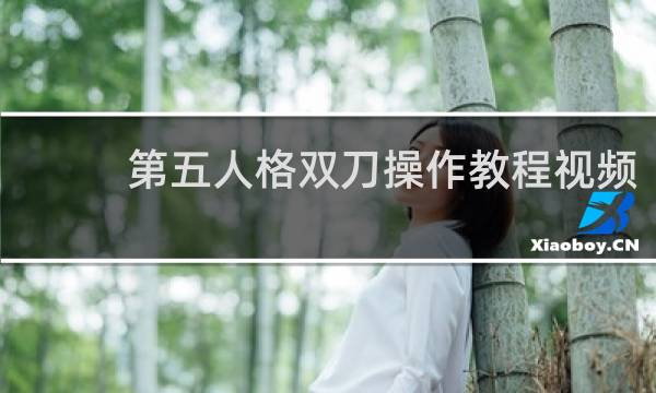 第五人格双刀操作教程视频