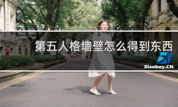 第五人格墙壁怎么得到东西