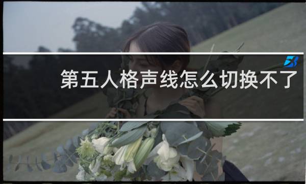 第五人格声线怎么切换不了