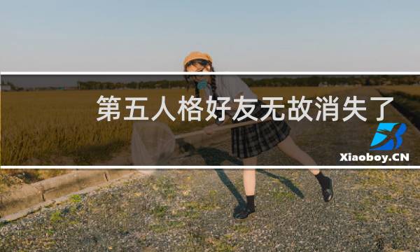 第五人格好友无故消失了