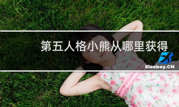 第五人格小熊从哪里获得