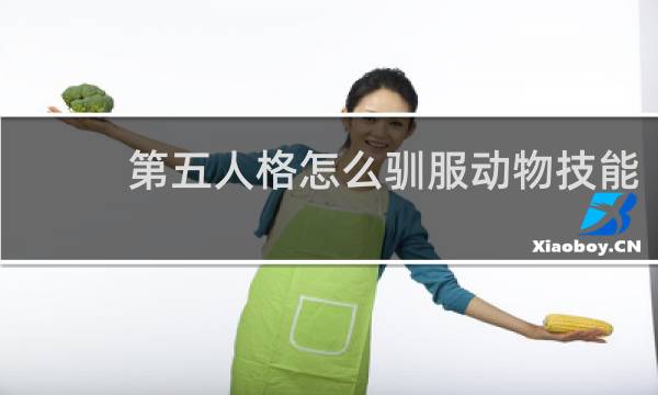 第五人格怎么驯服动物技能