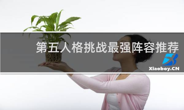 第五人格挑战最强阵容推荐