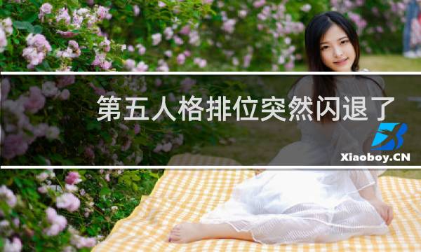 第五人格排位突然闪退了