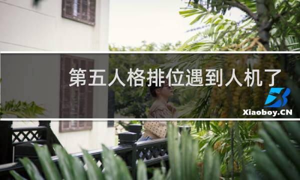 第五人格排位遇到人机了