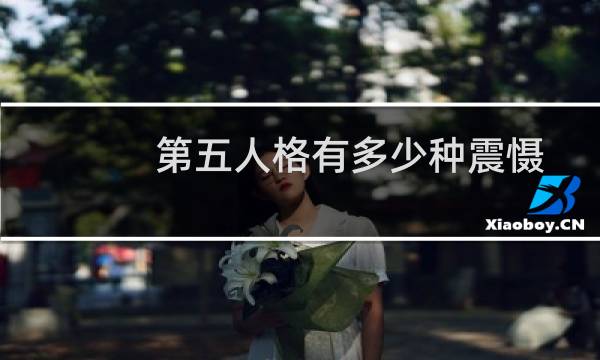第五人格有多少种震慑