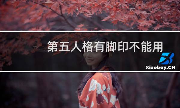 第五人格有脚印不能用