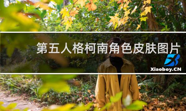 第五人格柯南角色皮肤图片