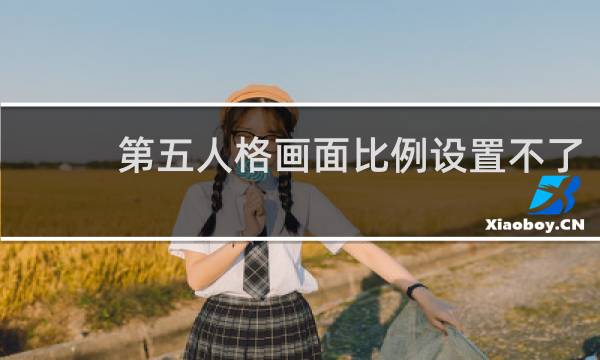 第五人格画面比例设置不了