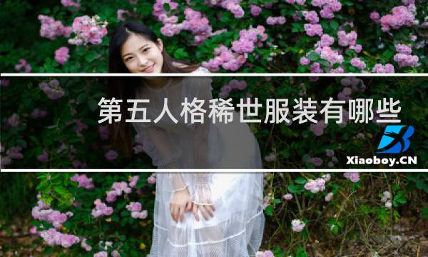 第五人格稀世服装有哪些