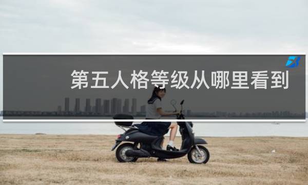 第五人格等级从哪里看到
