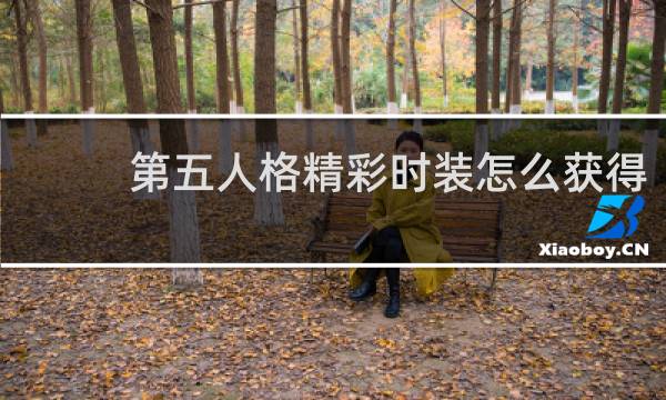 第五人格精彩时装怎么获得