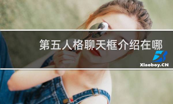 第五人格聊天框介绍在哪
