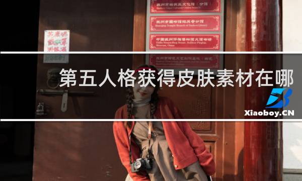 第五人格获得皮肤素材在哪