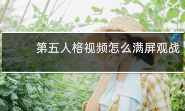 第五人格视频怎么满屏观战