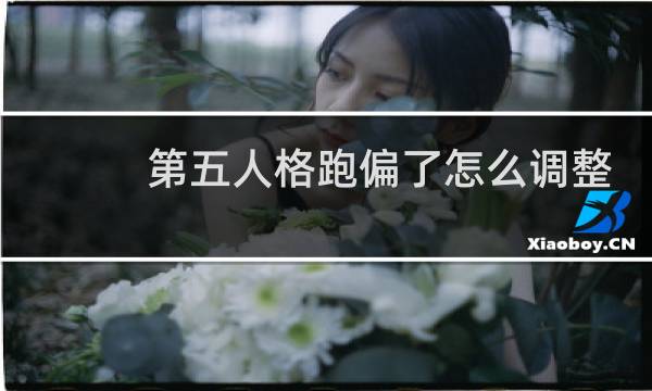 第五人格跑偏了怎么调整