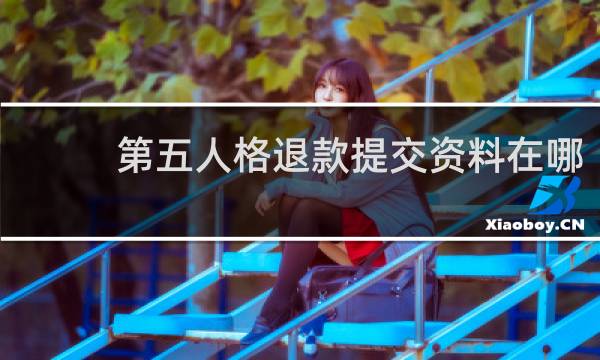 第五人格退款提交资料在哪