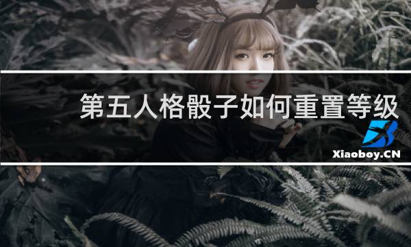 第五人格骰子如何重置等级