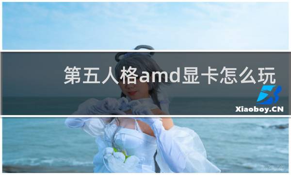 第五人格amd显卡怎么玩