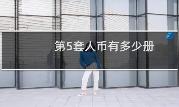 第5套人币有多少册