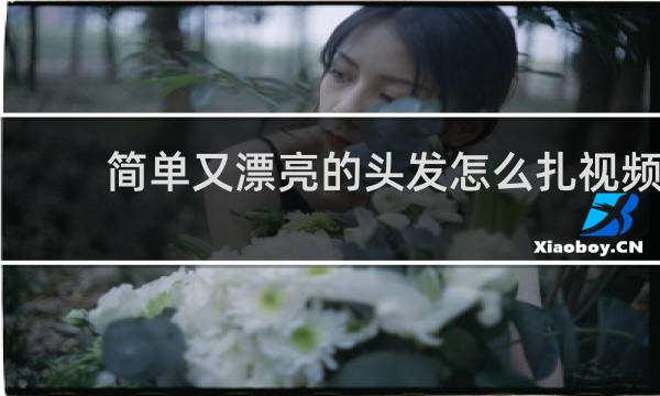 简单又漂亮的头发怎么扎视频